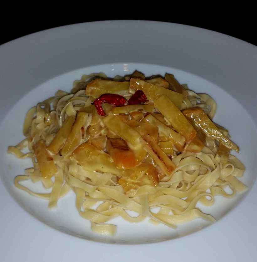 Tagliatelle mit Ringelbete